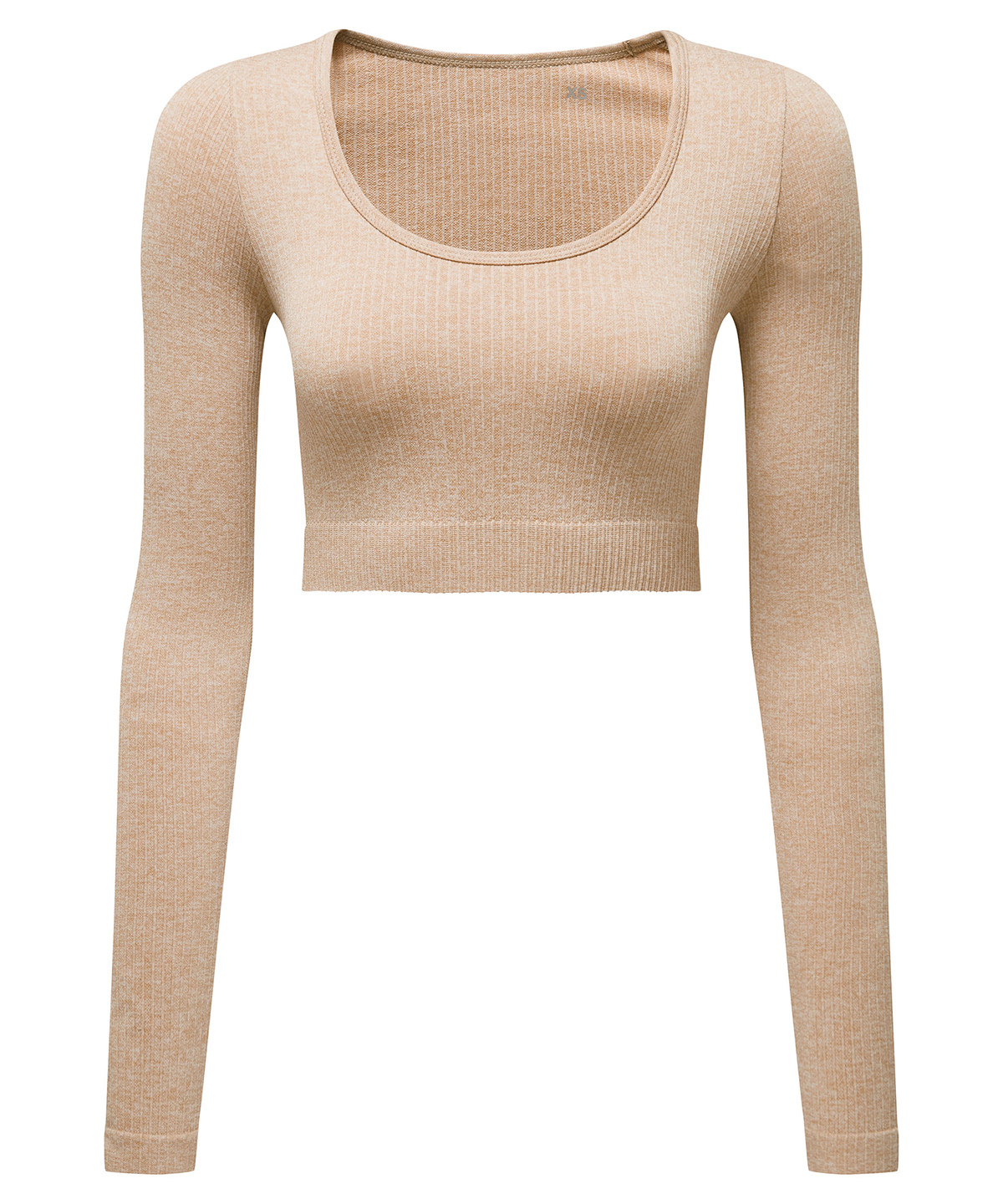 Women's Tridri® Ribbed Seamless '3D Fit' Crop Top - Image 5