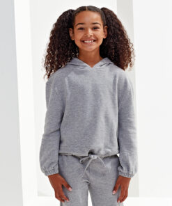 Kids Tridri® Recycled Cropped Oversize Hoodie