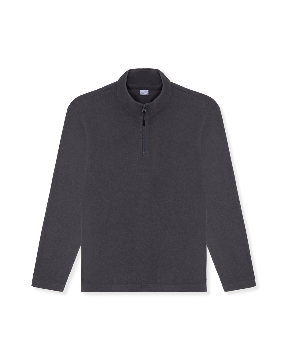 Lightweight Quarter Zip Microfleece Jacket - Image 3