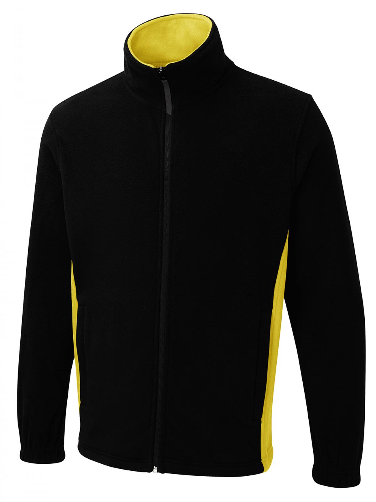 Two Tone Full Zip Fleece Jacket - Image 4