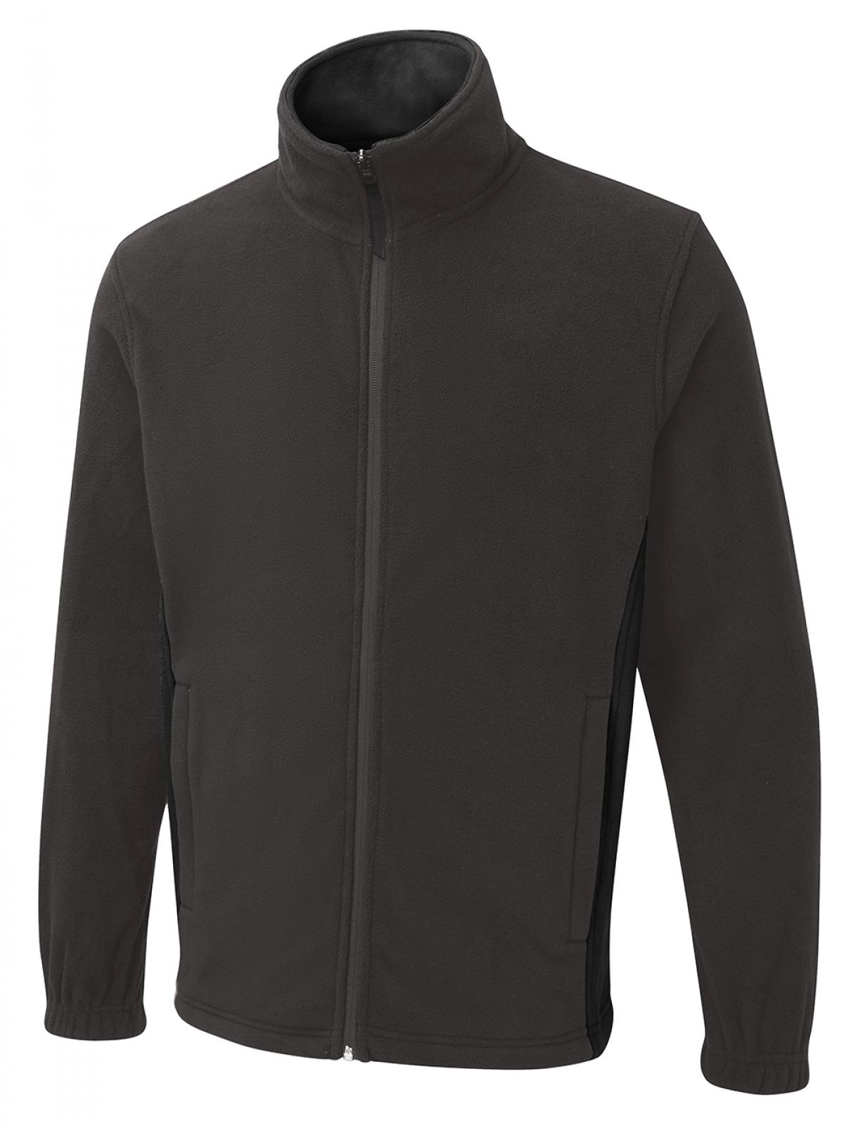 Two Tone Full Zip Fleece Jacket - Image 5
