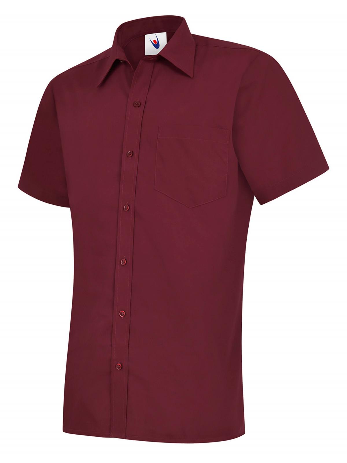 Mens Poplin Half Sleeve Shirt - Image 3
