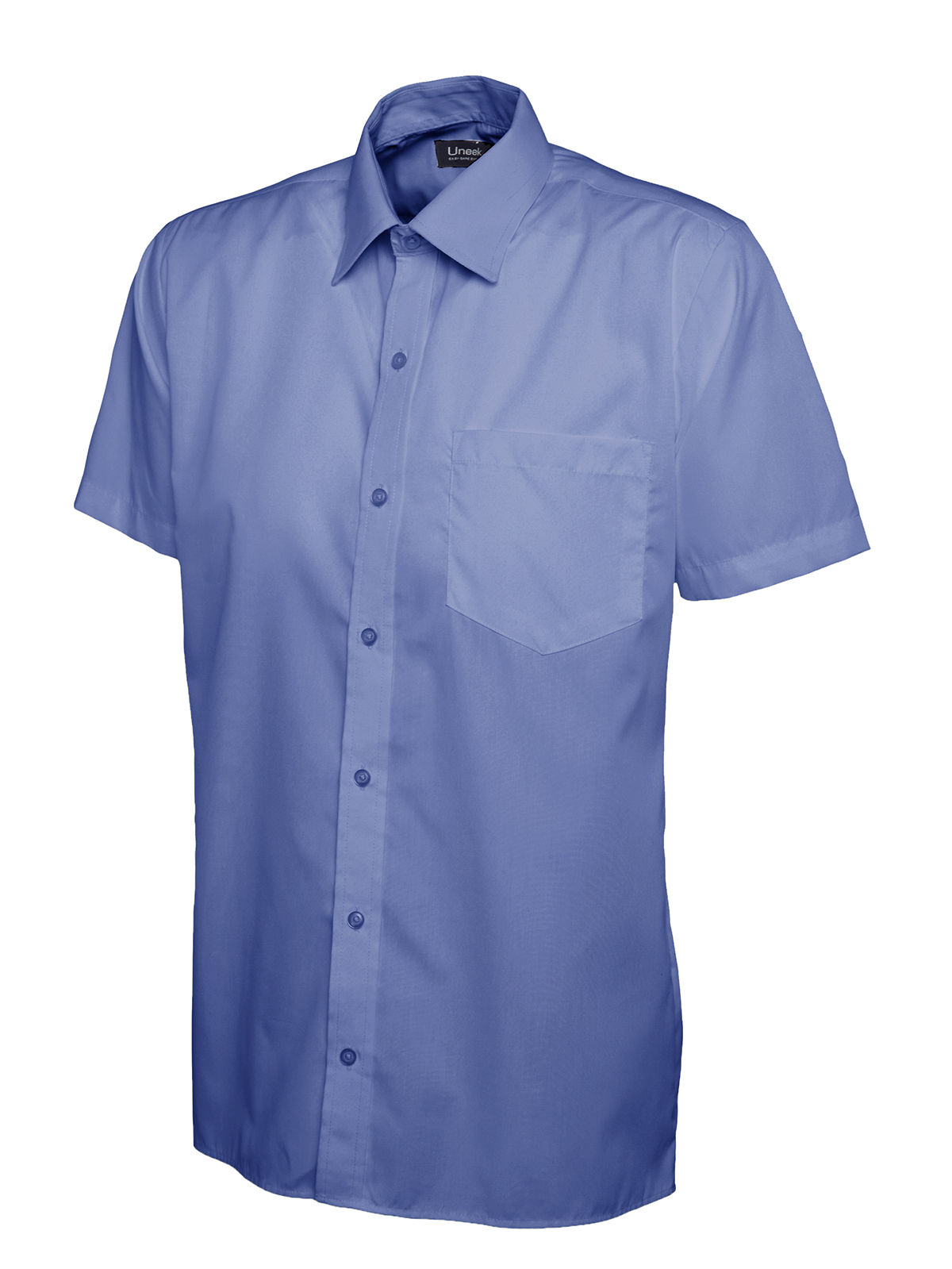 Mens Poplin Half Sleeve Shirt - Image 6