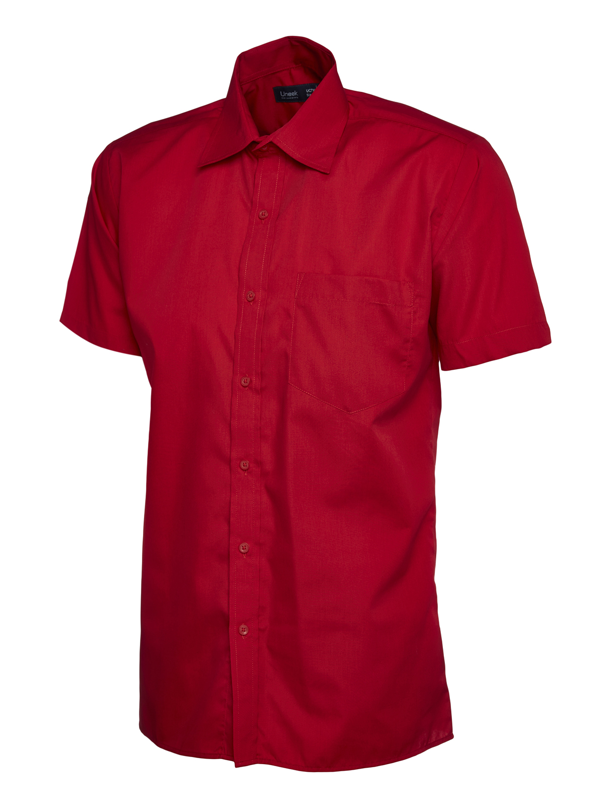 Mens Poplin Half Sleeve Shirt - Image 10