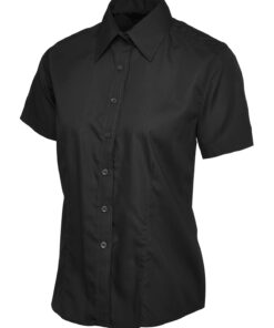 Ladies Poplin Half Sleeve Shirt