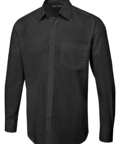 Men's Long Sleeve Poplin Shirt