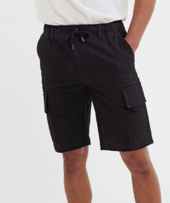 Men's Drawstring Cargo Utility Shorts