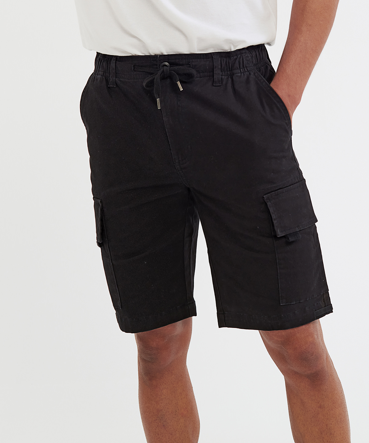 Men's Drawstring Cargo Utility Shorts