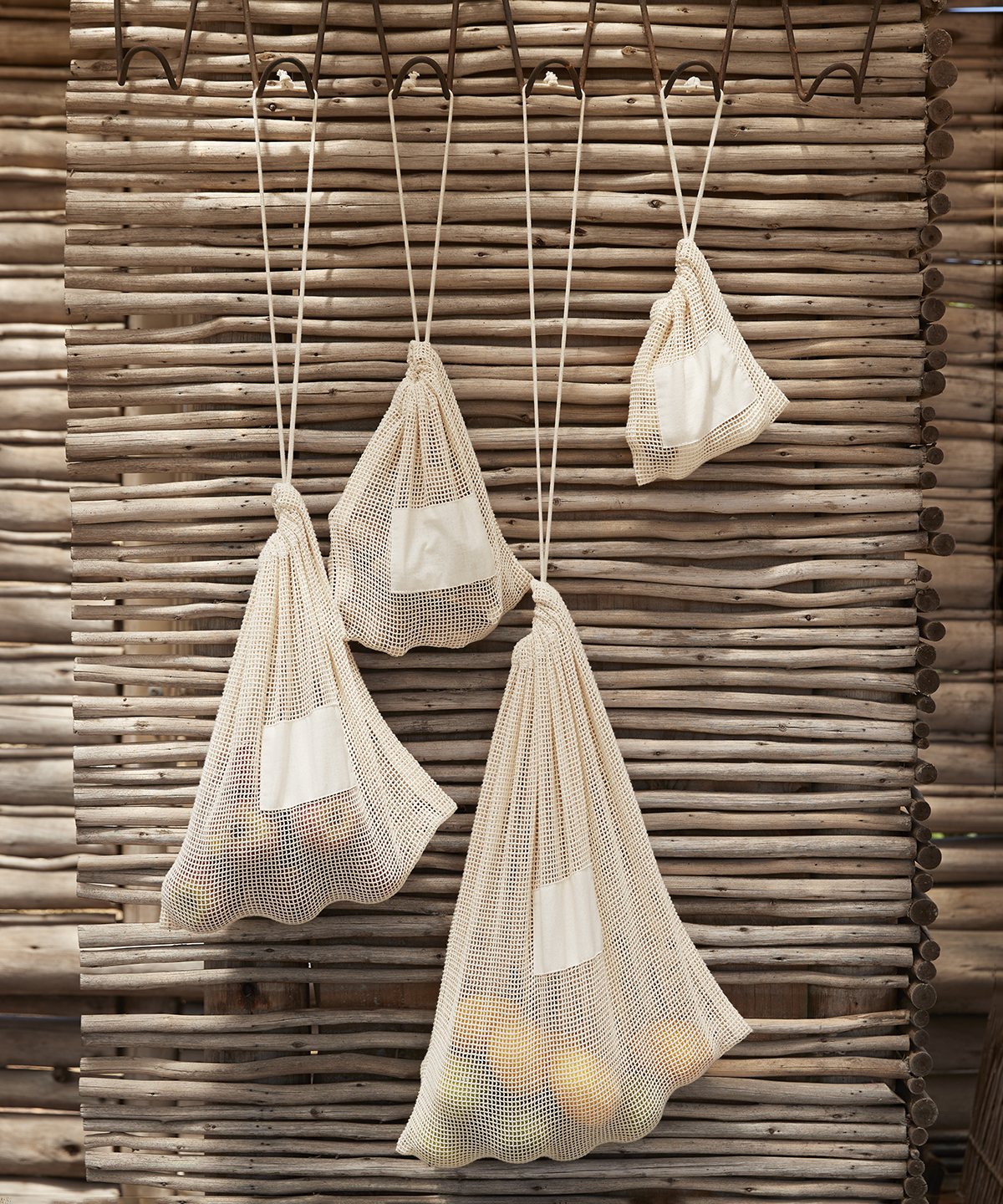 Organic Cotton Mesh Sacks