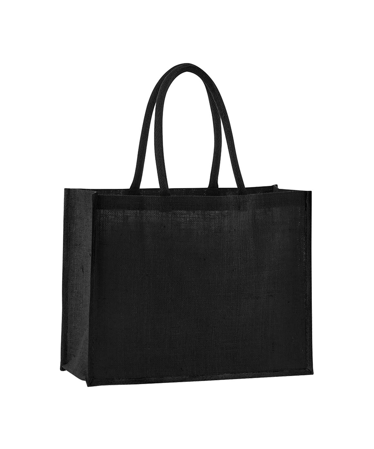 Natural Starched Jute Classic Shopper - Image 2