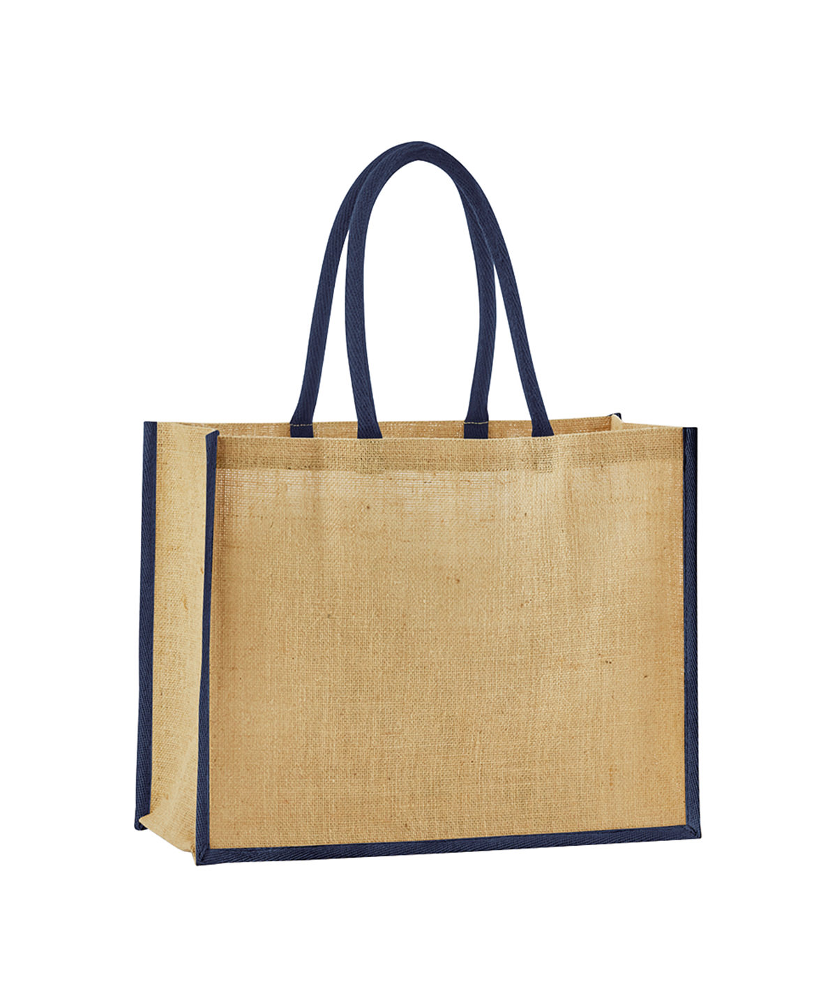 Natural Starched Jute Classic Shopper - Image 6