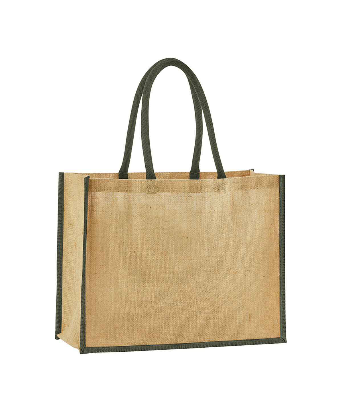 Natural Starched Jute Classic Shopper - Image 3