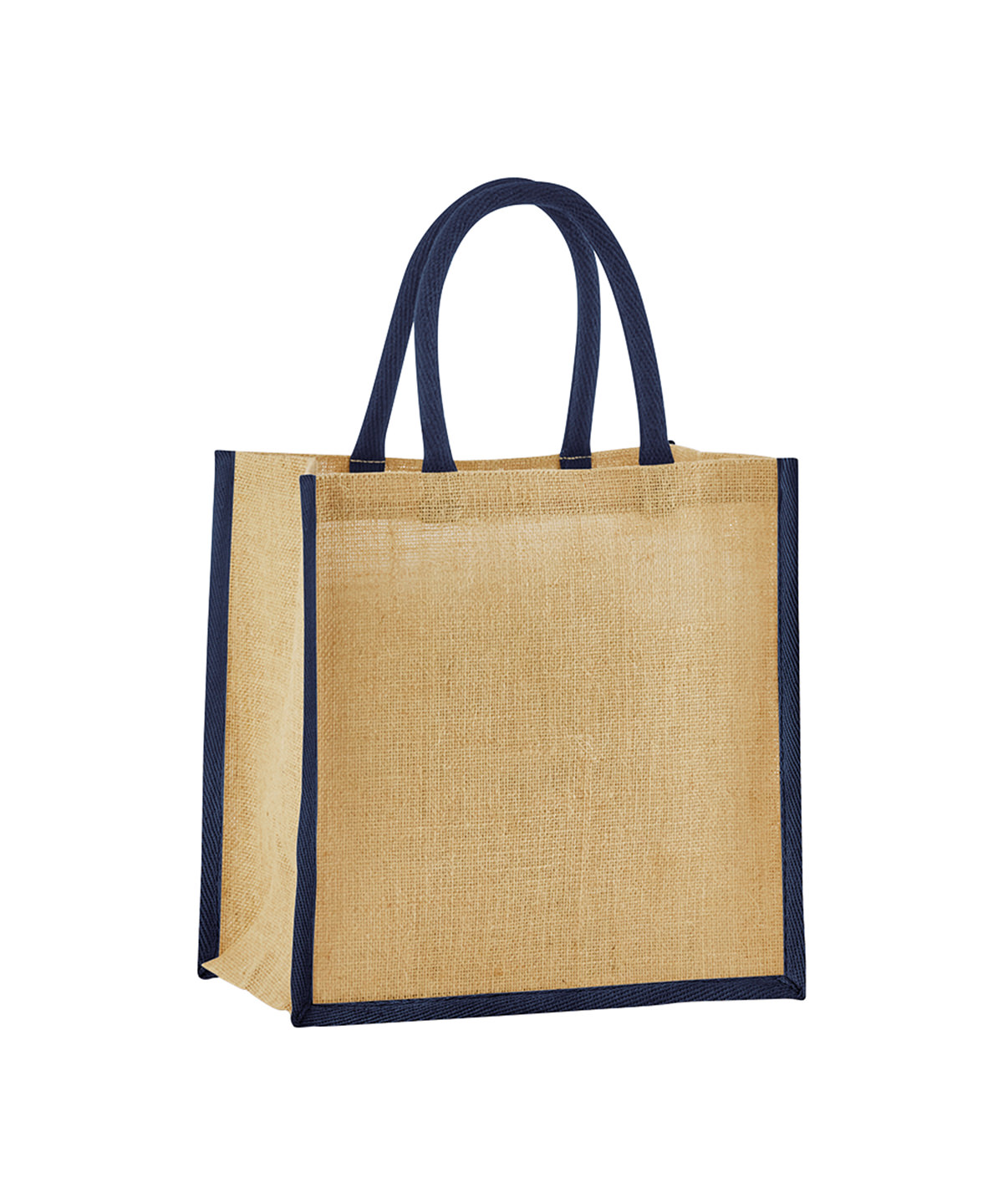 Natural Starched Jute Mini Gift Bag - Image 4