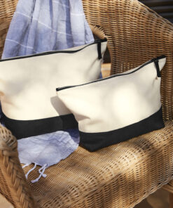 Dipped Base Canvas Accessory Bag