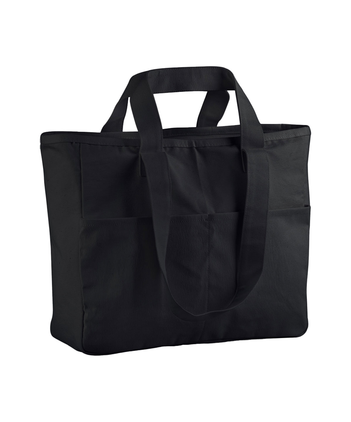 Double-Handle Cargo Pocket Tote - Image 2