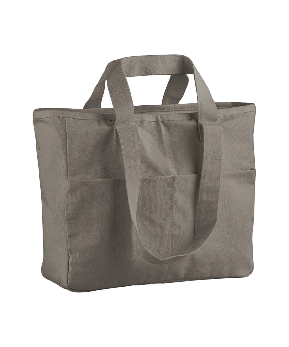 Double-Handle Cargo Pocket Tote - Image 3