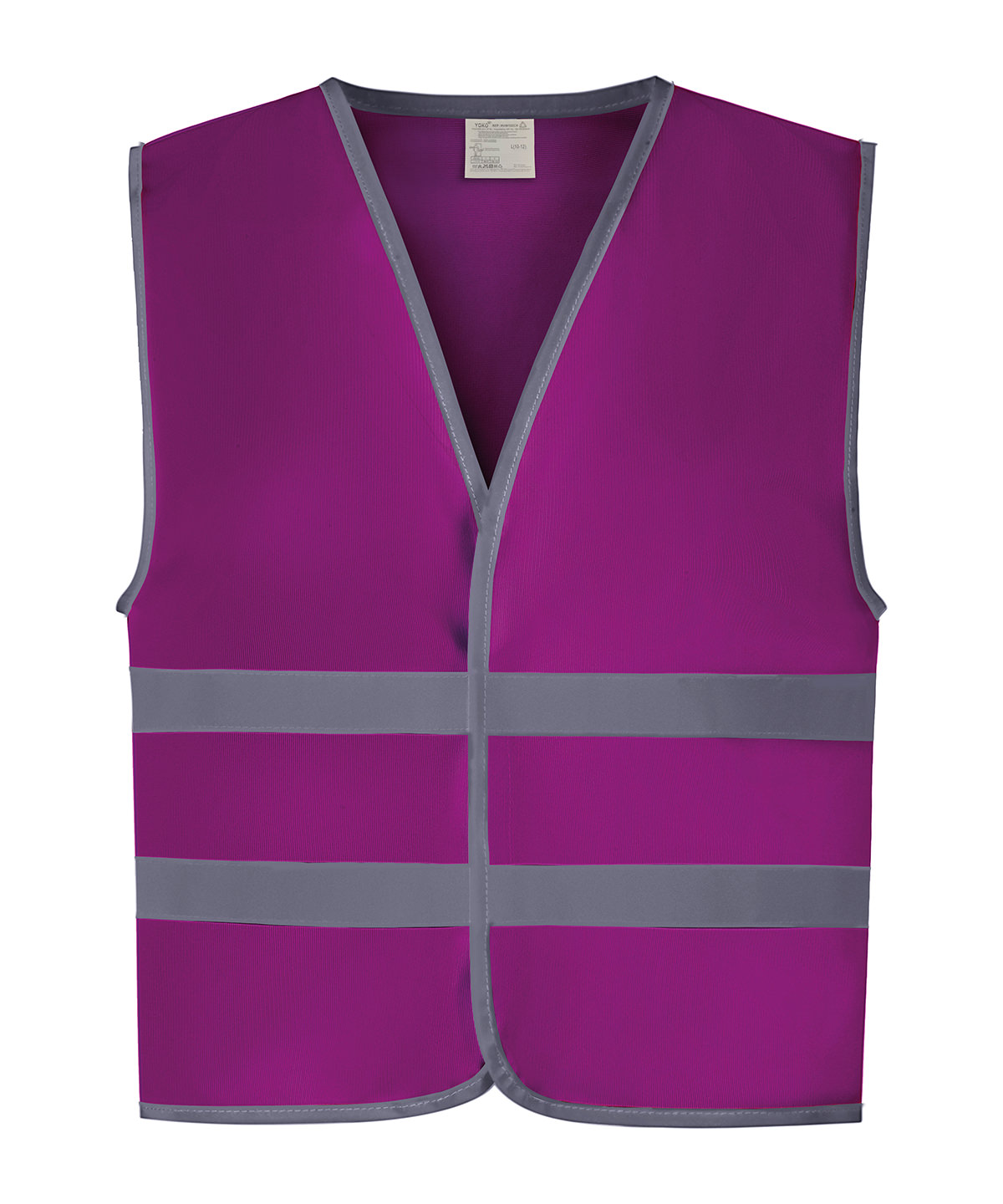 Hi-Vis Reflective Border Kids Waistcoat (Hvw102Ch) - Image 9