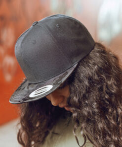 Camo Visor Snapback (6089Cv)