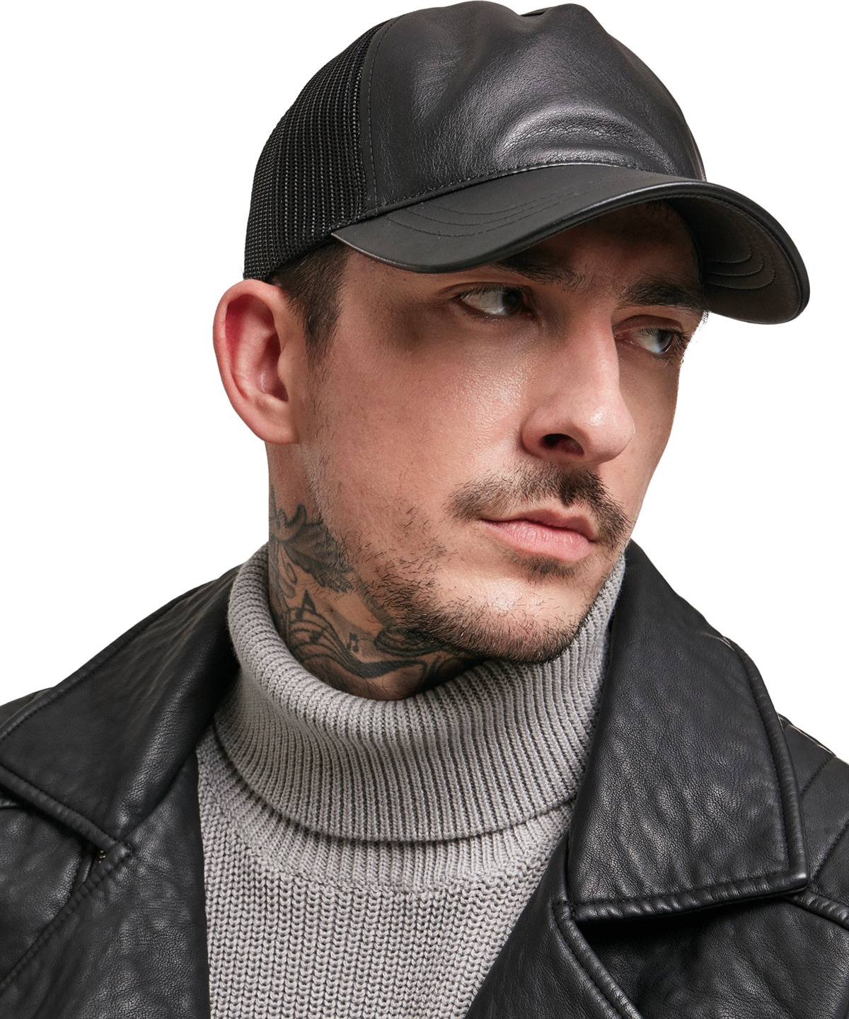 Leather Trucker