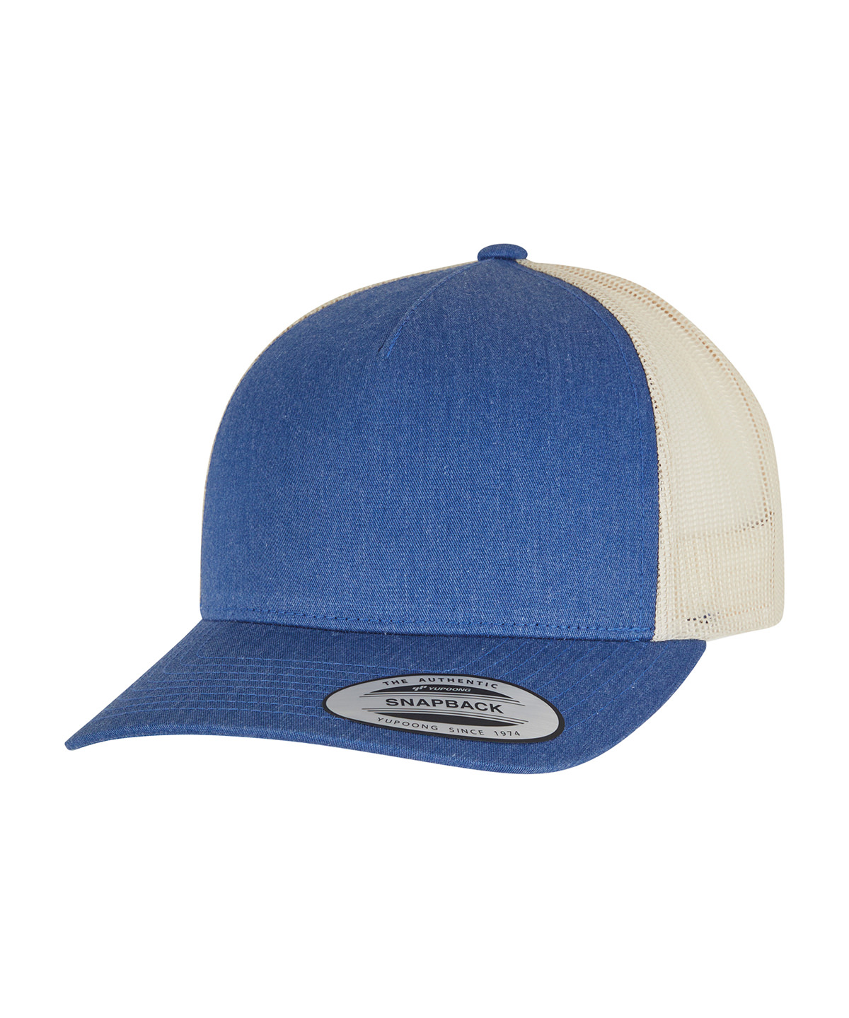 5-Panel Retro Trucker 2-Tone Cap (6506T) - Image 3