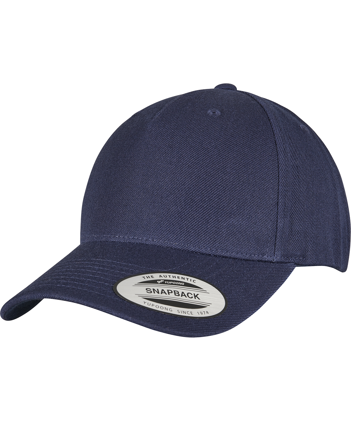 Yp Classics 5-Panel Premium Curved Visor Snapback Cap (5789M) - Image 7