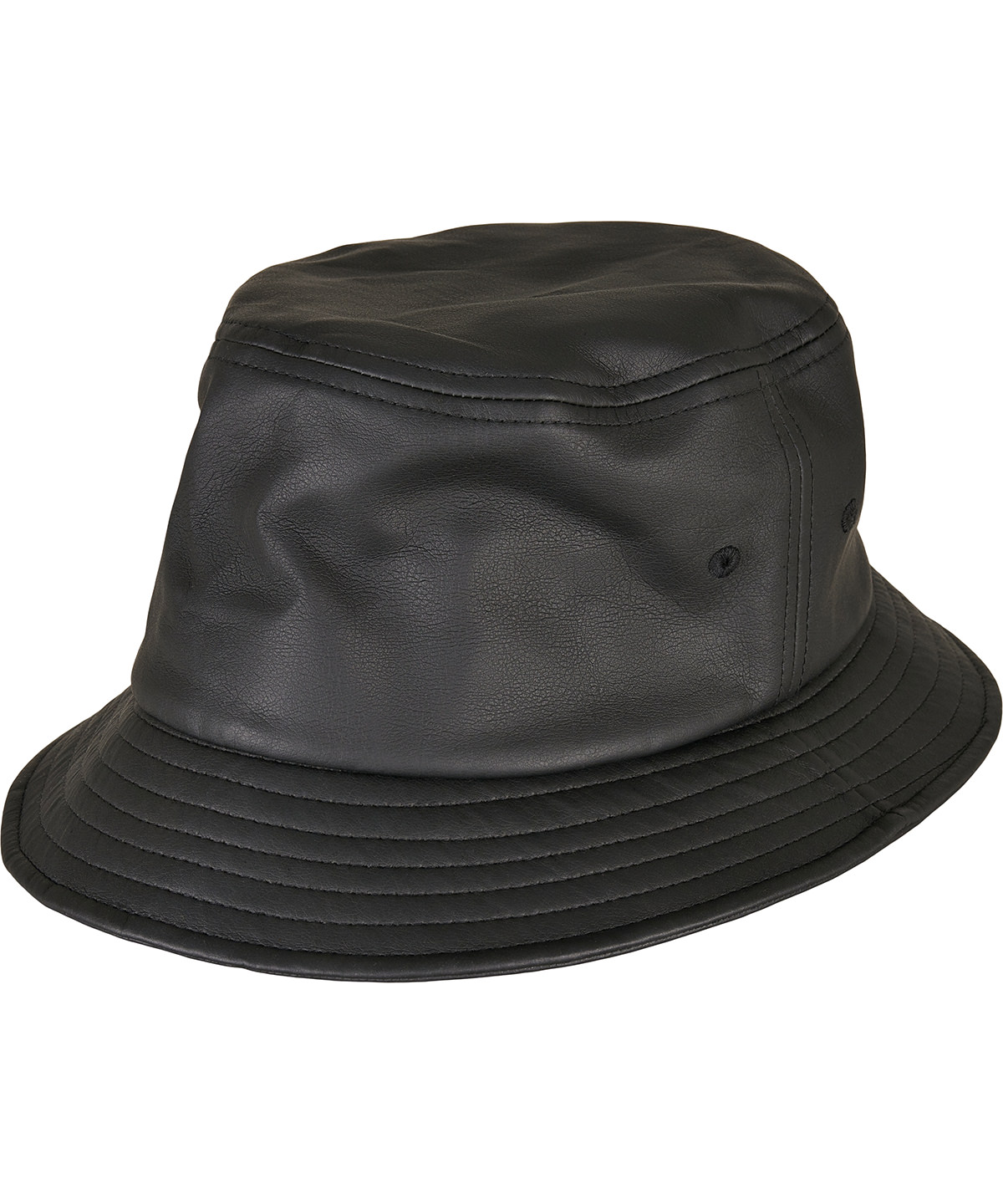 Imitation Leather Bucket Hat (5003Il) - Image 2
