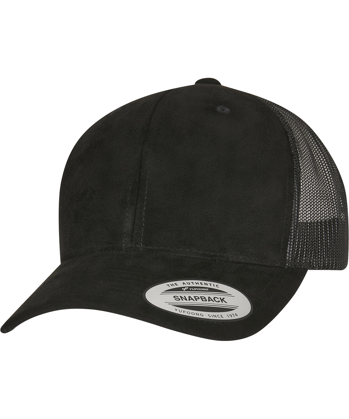 Imitation Suede Leather Trucker Cap (6606Su) - Image 2