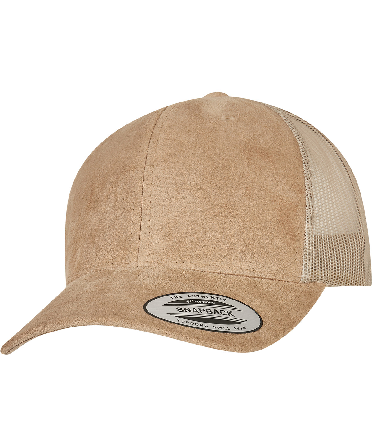 Imitation Suede Leather Trucker Cap (6606Su) - Image 3
