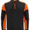 Black/Orange