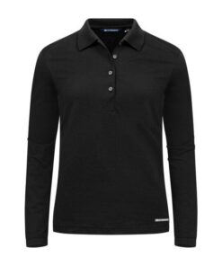 C & B Ladies Advantage Long Sleeve Polo - Image 16