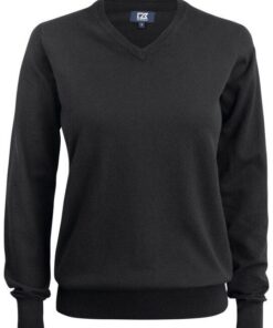 C & B Ladies Oakville V-Neck Sweater - Image 12