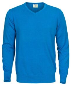 Printer Forehand Knitted V Neck Sweater - Image 13