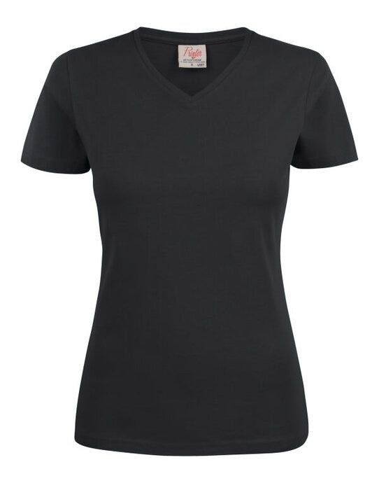 Printer Ladies Heavy V T-Shirt - Image 28