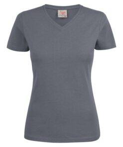 Printer Ladies Heavy V T-Shirt - Image 34