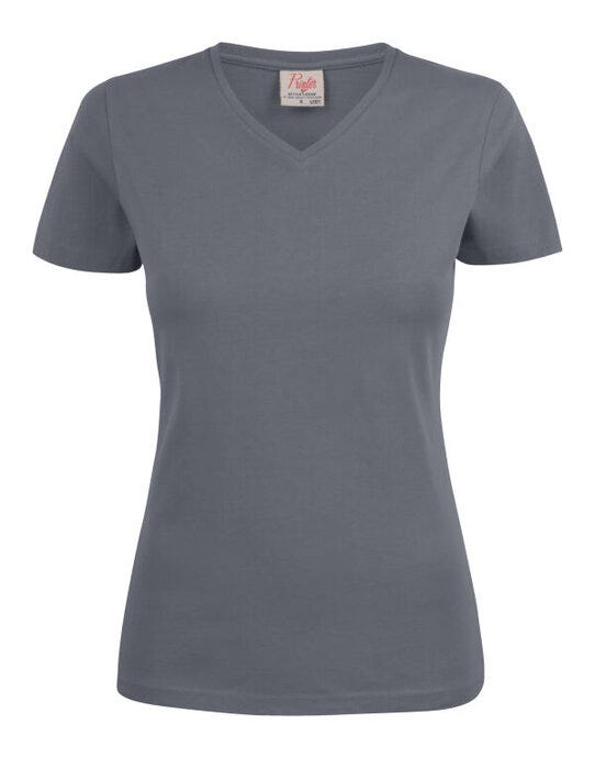 Printer Ladies Heavy V T-Shirt - Image 36
