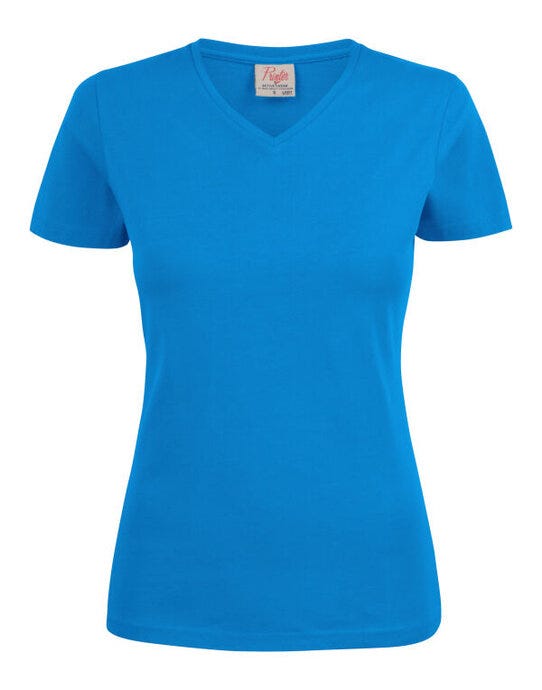 Printer Ladies Heavy V T-Shirt - Image 40