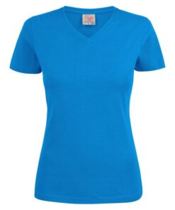 Printer Ladies Heavy V T-Shirt - Image 42