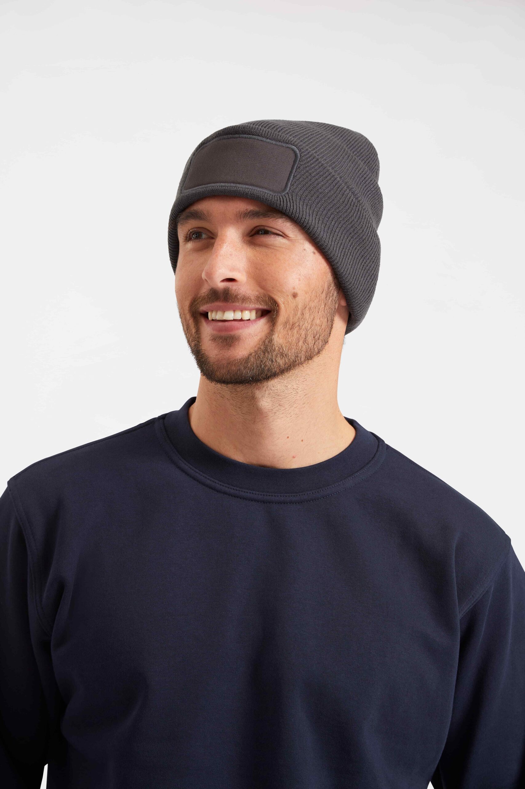 Rectangular Patch Beanie - Image 3