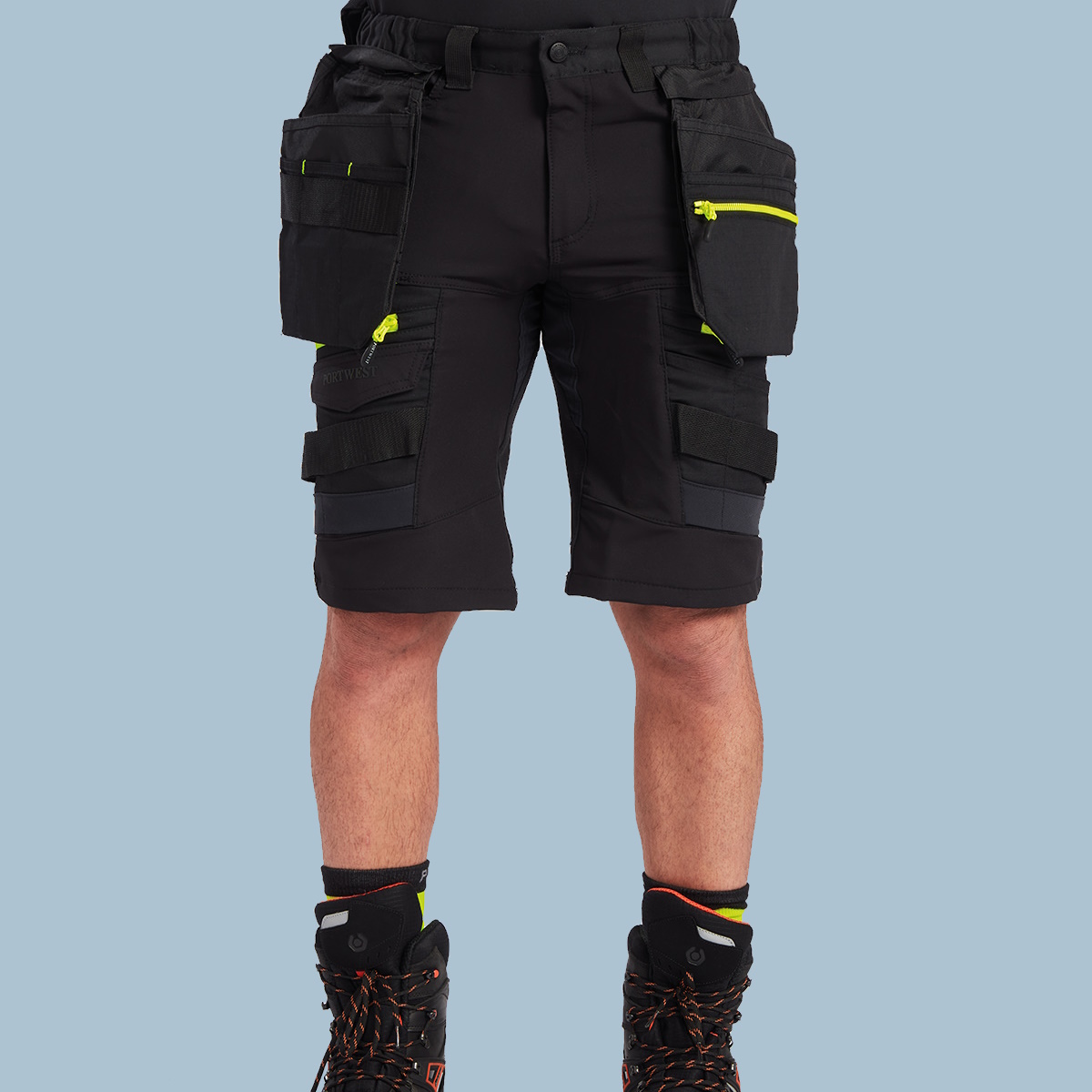 Durable work shorts
