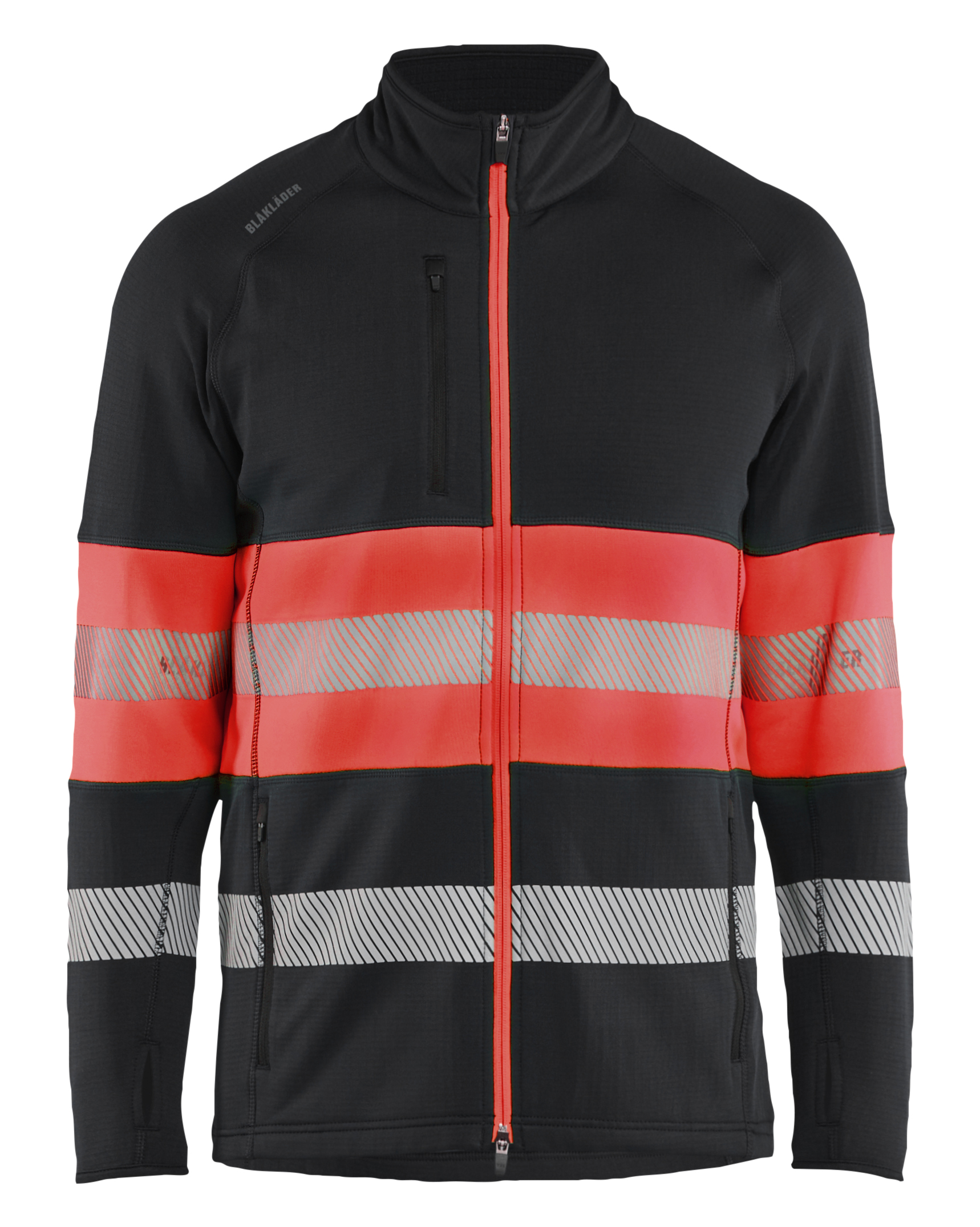 Blåkläder 4712 Hi-Vis Fleece Jacket - Image 3