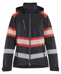 Blåkläder 4406 Women’s Hi-Vis Lightweight Lined Winter Softshell Jacket - Image 4