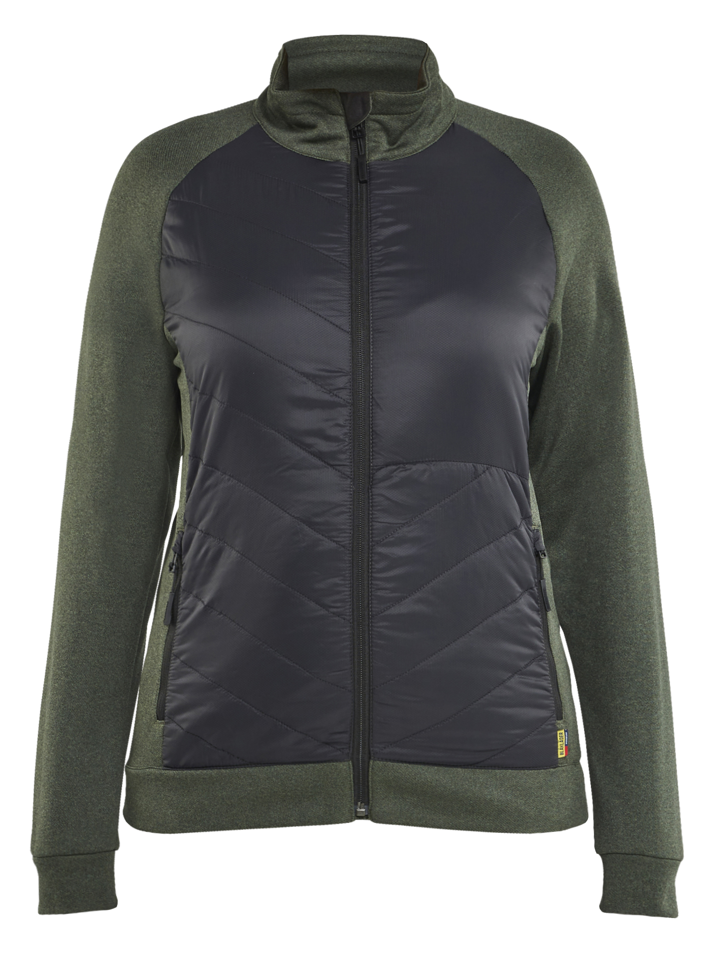 Blåkläder 3419 Women's hybrid sweatshirt - 100% polyester fleece one side brush