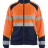 Orange/Navy Blue