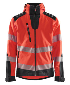 Blåkläder 4491 Hi-Vis Softshell jacket - Image 4