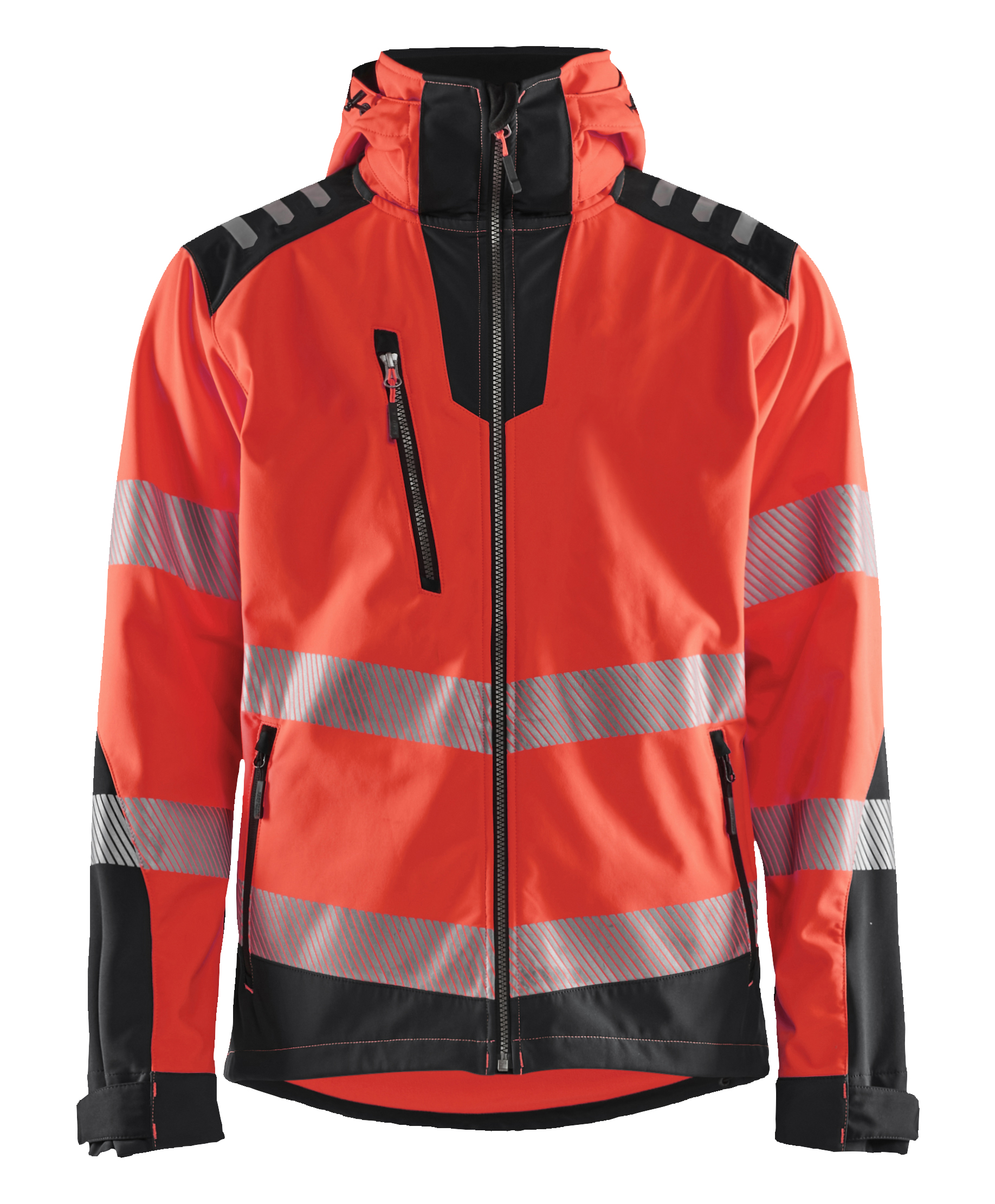 Blåkläder 4491 Hi-Vis Softshell jacket - Image 4