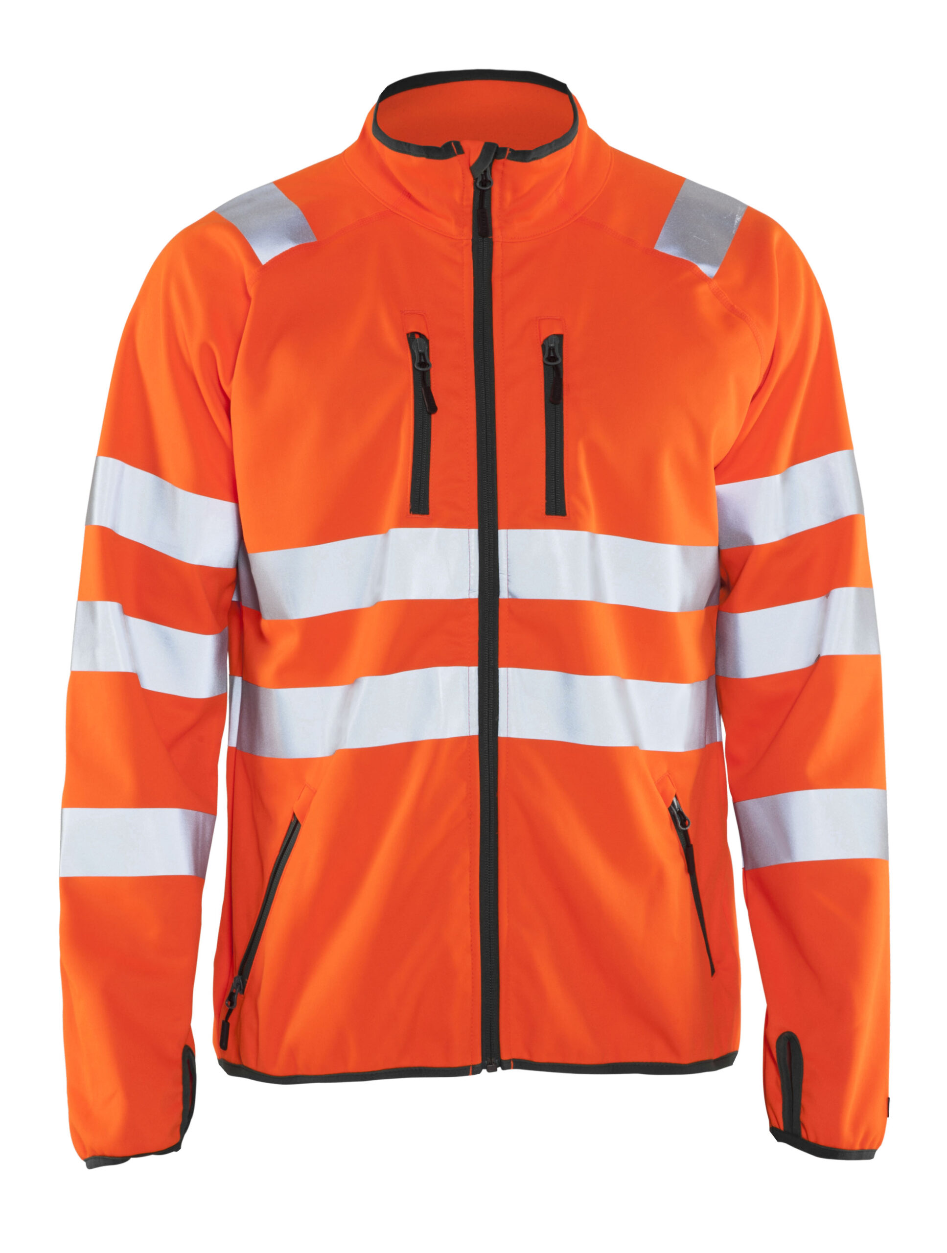 Blåkläder 4906 Hi-Vis Softshell Jacket - Image 2