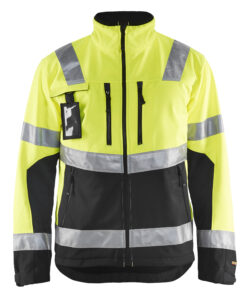 Alternative view of Blåkläder 4900 Hi-Vis Softshell jacket
