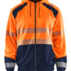 Orange/Navy Blue