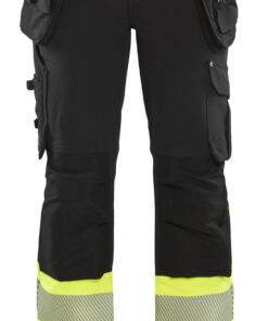 Alternative view of Blåkläder 7193 Women's hi-vis trouser with 4-way-stretch