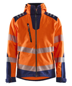 Blåkläder 4491 Hi-Vis Softshell jacket - Image 3